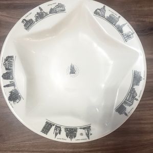 American Sky Boston Mass skyline landmarks  bowl